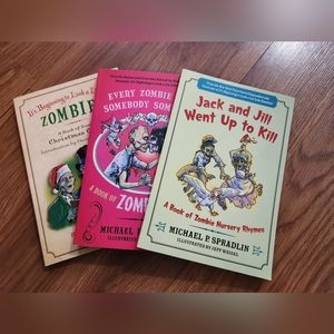 Set of 3 Zombie Books